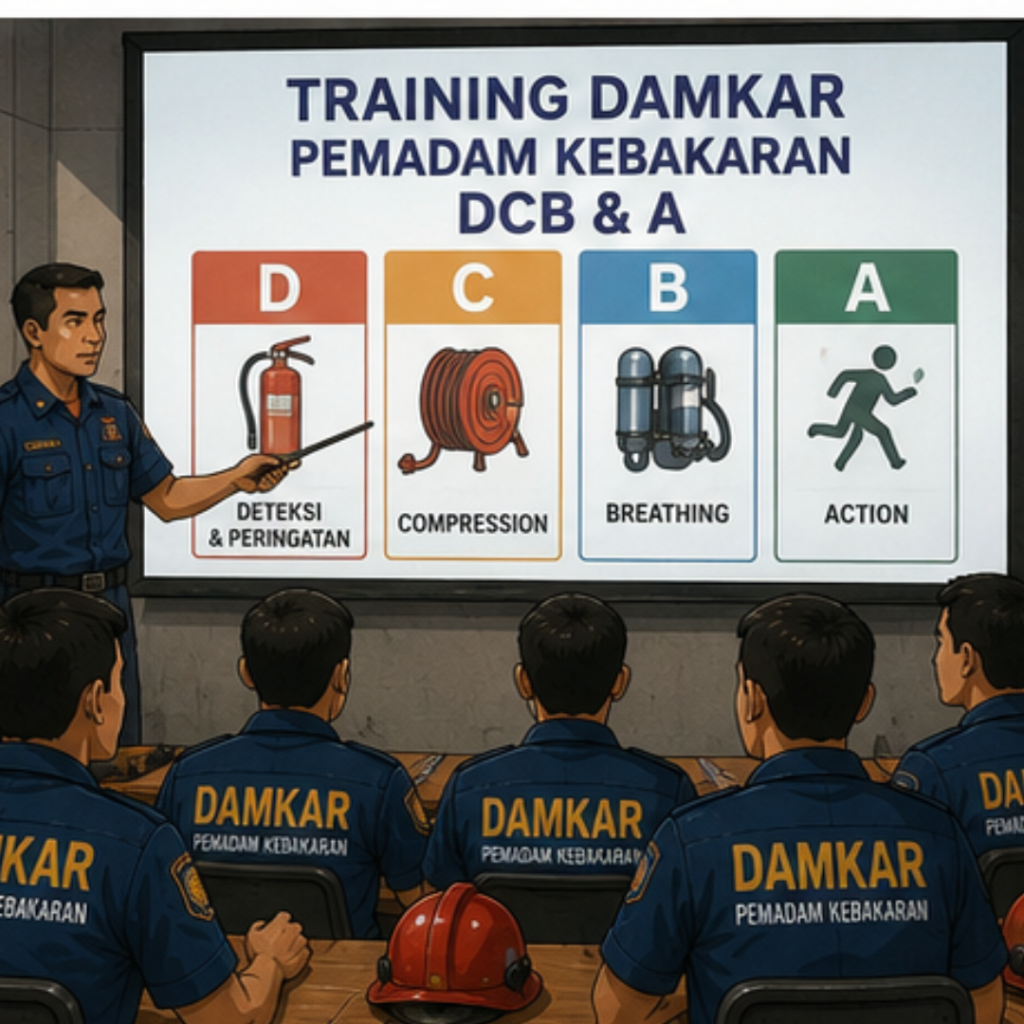Training DAMKAR Pemadam Kebakaran DCB & A Kabupaten Buton