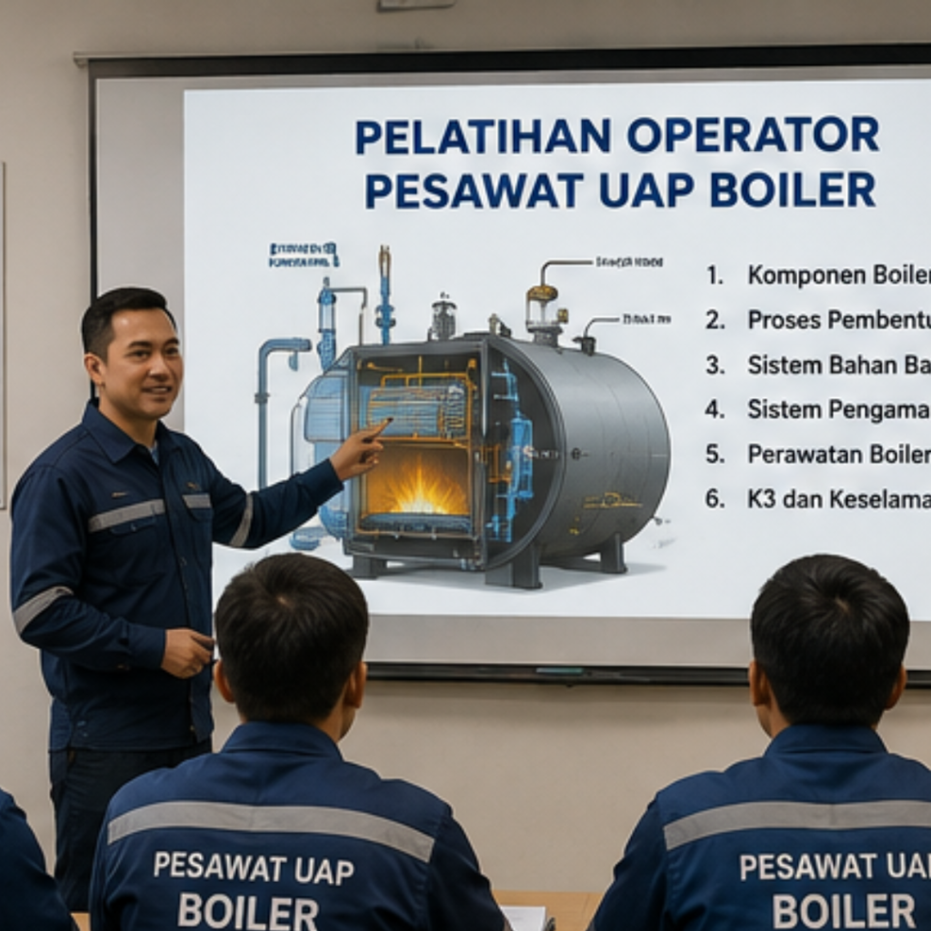 Pelatihan Operator Pesawat Uap Boiler & SIO Boiler Kabupaten Subang