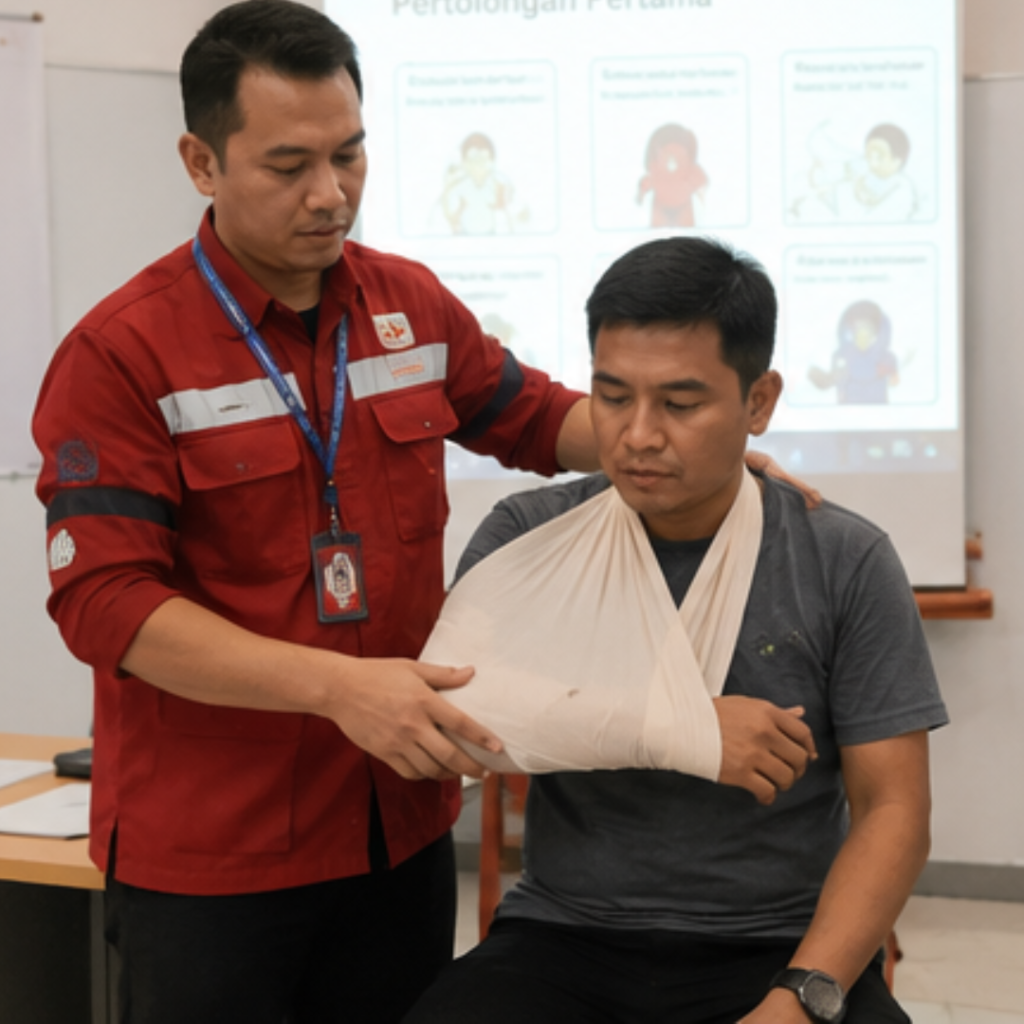 Pelatihan Petugas P3K & Resmi Kota Bandar Lampung