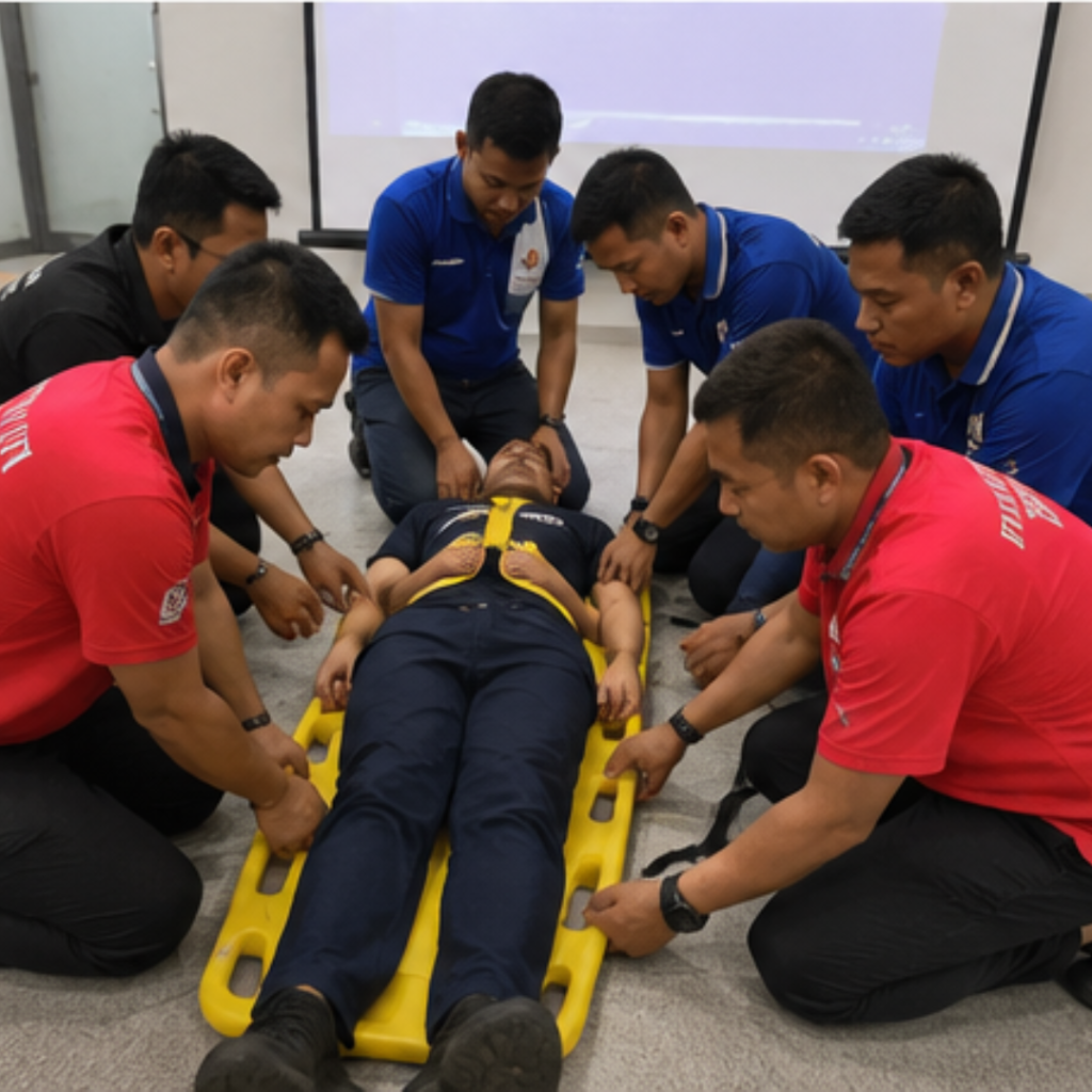 Pelatihan Petugas P3K & Resmi Blambangan Umpu