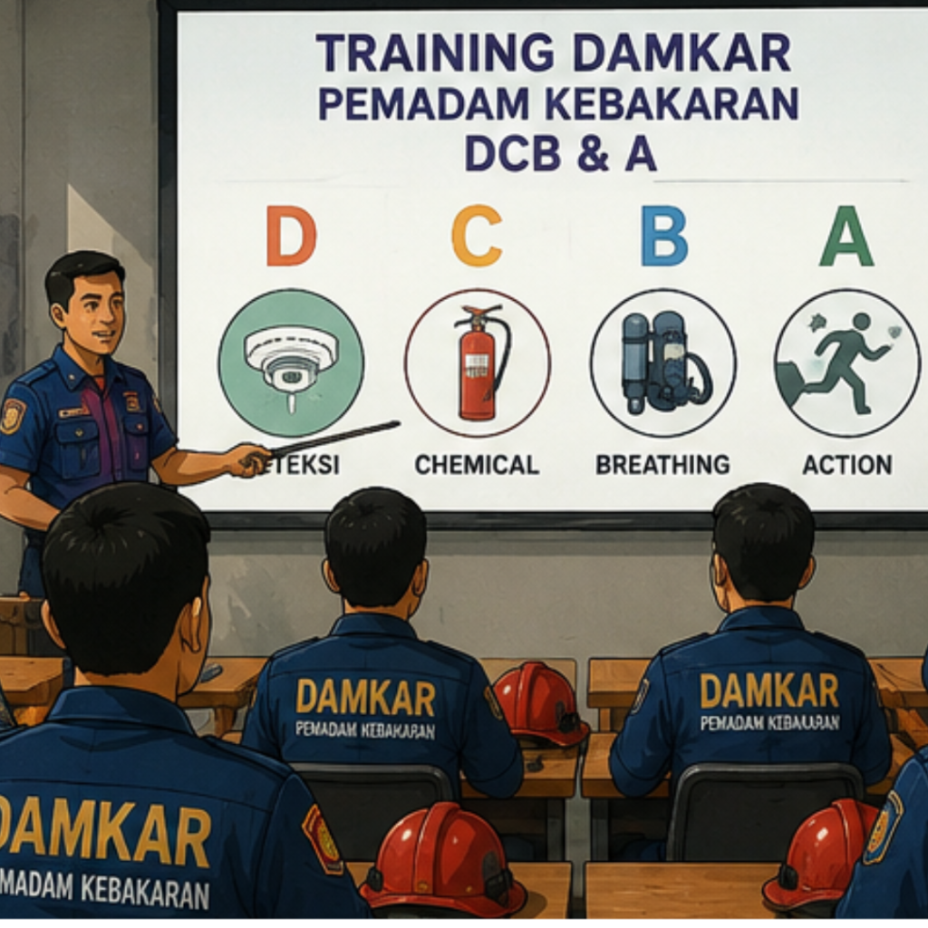 Training DAMKAR Pemadam Kebakaran DCB & A Kabupaten Kolaka