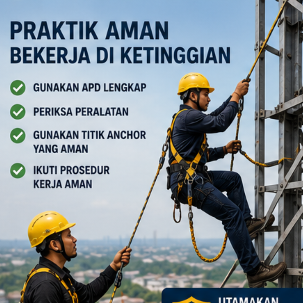 Pelatihan TKPK Tenaga Kerja Pada Ketinggian & SIO TKPK Kabupaten Asahan