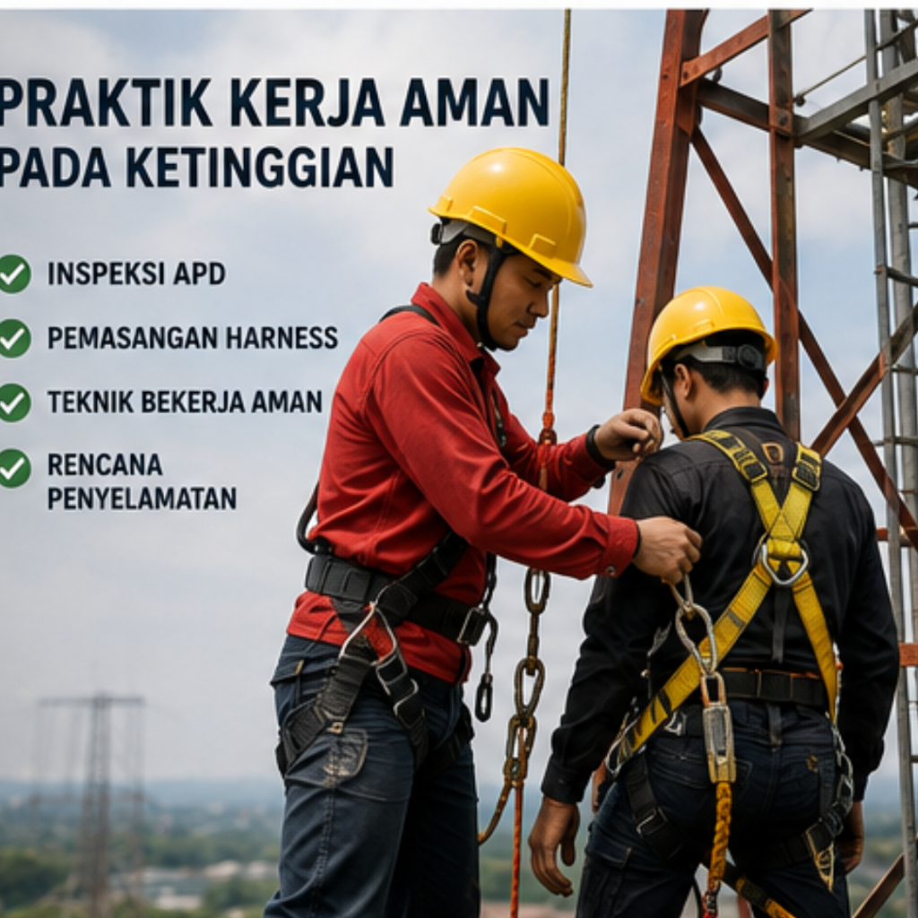 Pelatihan TKPK Tenaga Kerja Pada Ketinggian & SIO TKPK Calang