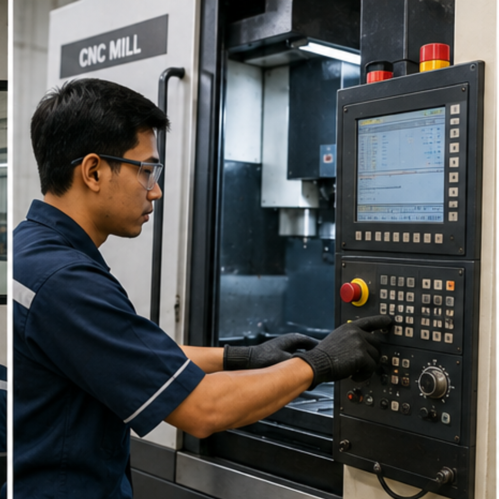 Training Operator Mesin Produksi & Perkakas Kabupaten Aceh Barat