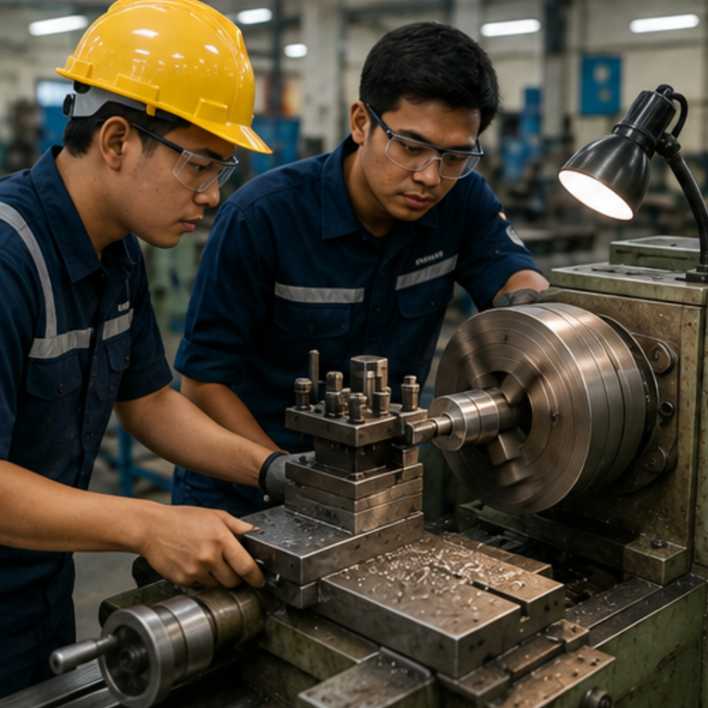 Training Operator Mesin Produksi & Perkakas Kabupaten Labuhanbatu