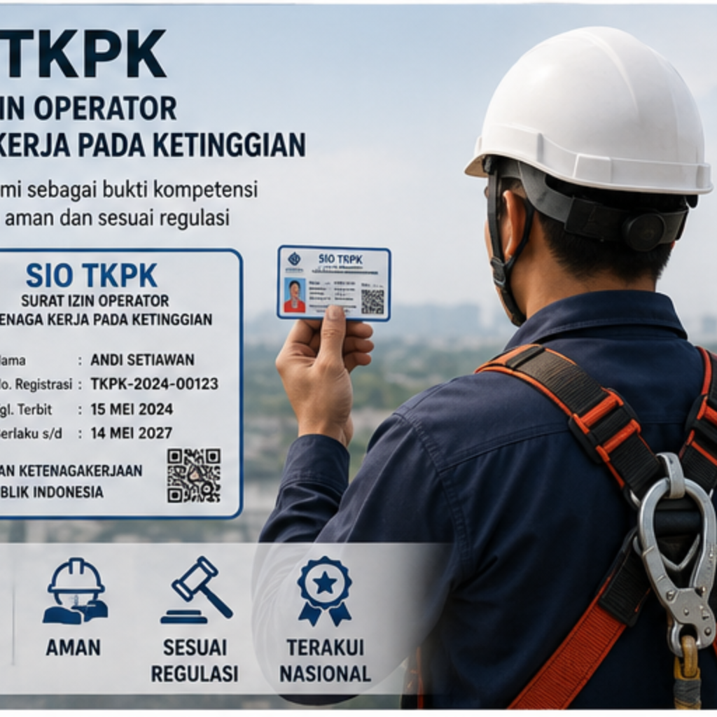 Pelatihan TKPK Tenaga Kerja Pada Ketinggian & SIO TKPK Kabupaten Aceh Besar