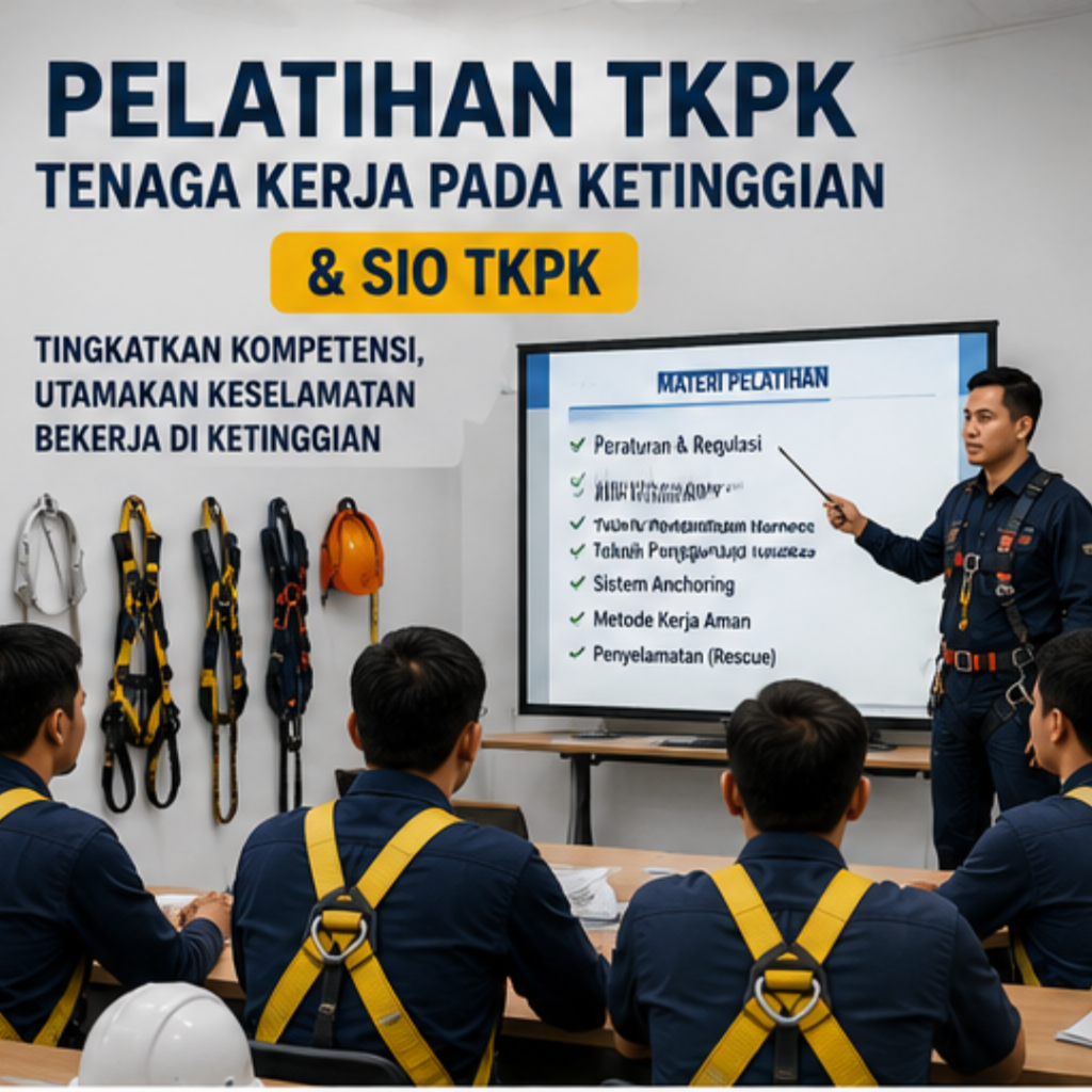Pelatihan TKPK Tenaga Kerja Pada Ketinggian & SIO TKPK Blangpidie