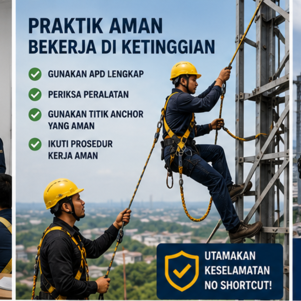 Pelatihan TKPK Tenaga Kerja Pada Ketinggian & SIO TKPK Kabupaten Aceh Barat Daya