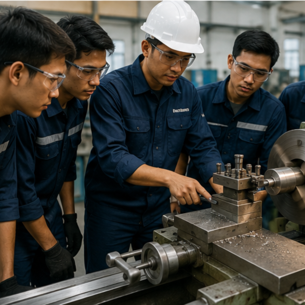 Training Operator Mesin Produksi & Perkakas Aek Kanopan